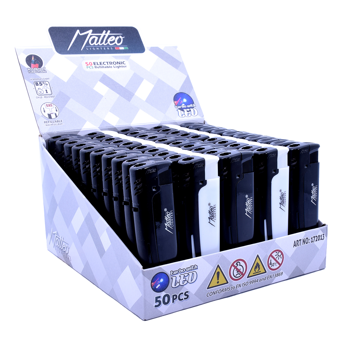 【オマケ付き】 Lighters セット Lighters :: Turbo Lighters :: Turbo LED Lighter 172013 White Black