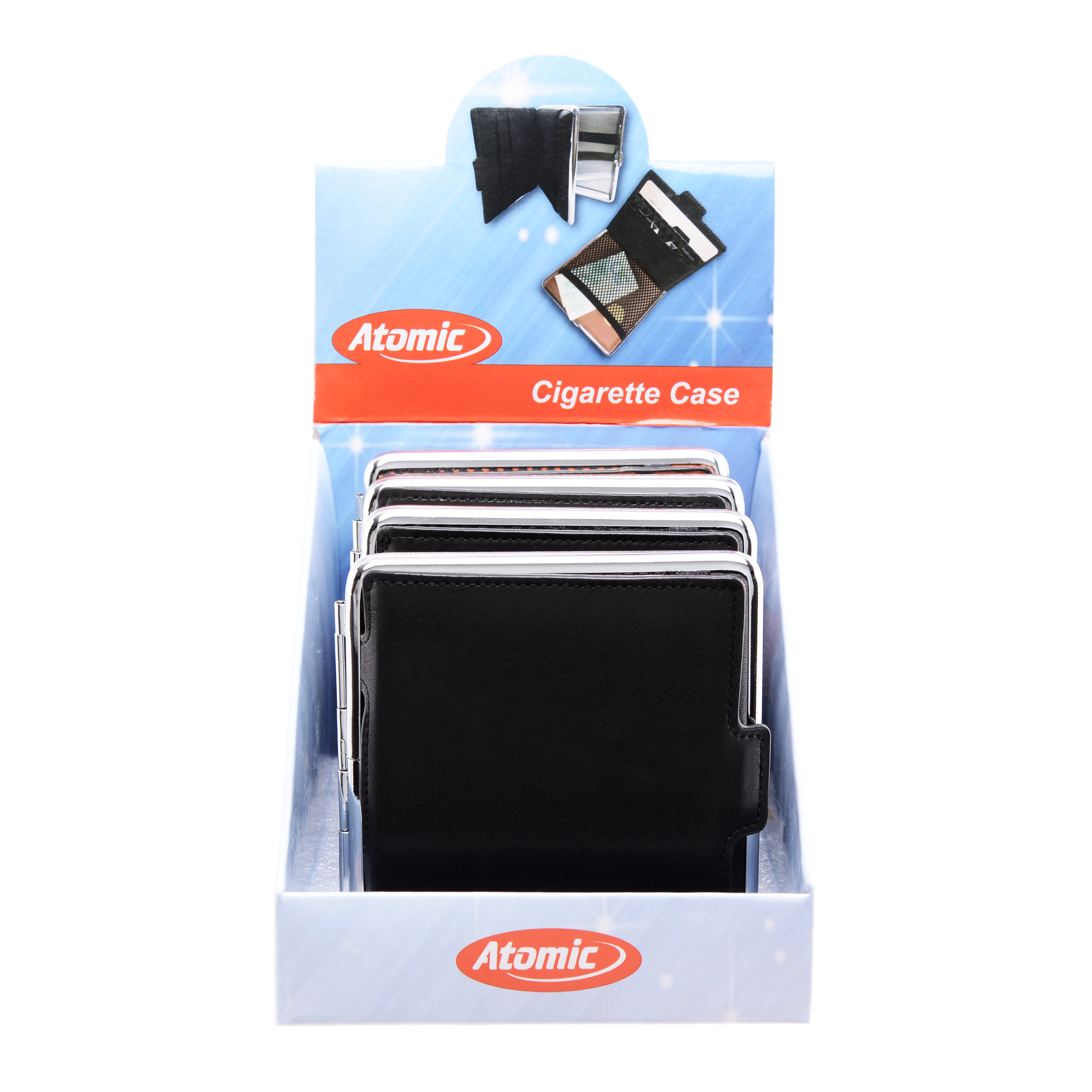 atomic cigarette case Smoking Accessories :: Ashtray :: Cigarette case 0410518 Atomic with Card  Holder