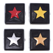 Cigarettatárca 910100 Matteo normál bőr csillag