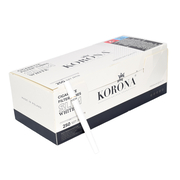 Cigarettahüvely 10035W KORONA slim white 250