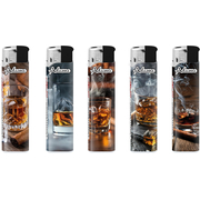 Elektromos Öngyújtó 189417 Adamo Vegyes mintás Skinny Whiskey