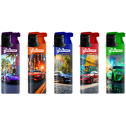 Vihar Öngyújtó 177394 Adamo Vegyes mintás Színes autók