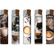 Elektromos Öngyújtó 189424  Adamo Vegyes mintás Skinny Kávé