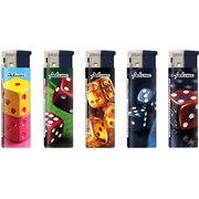 Elektromos Öngyújtó 1881283 Adamo Vegyes mintás Kockák