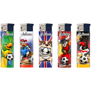 Elektromos Öngyújtó 1881337 Adamo Vegyes mintás Foci állatok