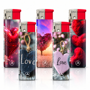 Elektromos Öngyújtó 1881367 Adamo Vegyes mintás Love