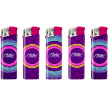 Electronic Rubberized Lighter 131071 girly disco
