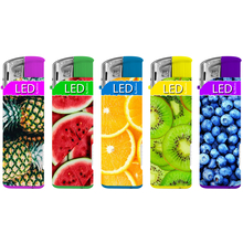 Electronic LED Lighter 146081 Fruits