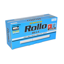 Cigarette Filter 2549 Rollo Blue ultra slim 84/20