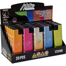 Vihar Öngyújtó 173700 Matteo Fémtokos kitapintható Matt Végzet