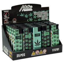 Vihar Öngyújtó 173701 Matteo Fémtokos kitapintható Matt Fű