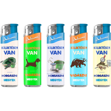 Electronic Lighter 187368 Adamo Design label Slim Fishing and hunting