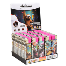 Electronic Lighter 1881252 Adamo Design label Sloth celebration