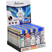 Electronic Lighter 1881255 Adamo Design label Winter cute text