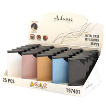 Jet Öngyújtó 197401 Adamo Fémtokos Idaho Aura