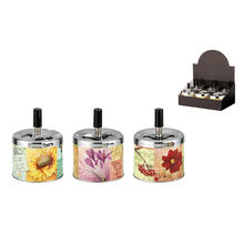 Angelo spinning ashtray A405070 Metal Flower 9cm