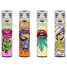 Öngyújtó CKJ3A117BCH mintás Jet Clipper Csábító fű