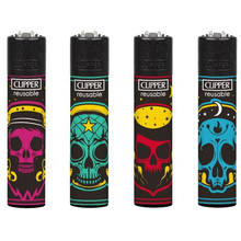 Öngyújtó CL3A1891BCH tűzköves Clipper Fekete mágia