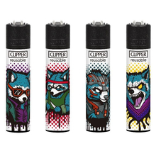 Öngyújtó CL3A1892BCH tűzköves Clipper Vad mosómedve