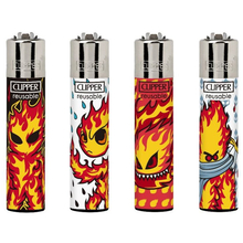 Öngyújtó CL3A1895BCH tűzköves Clipper Tűzember