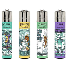 Öngyújtó CL3A1897BCH tűzköves Clipper Téli sportok