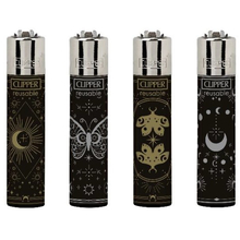 Öngyújtó CL3A1903BCH tűzköves Clipper Tarot minta