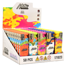 Turbo Lighter 171023 Matteo Mirror label Colorful splash