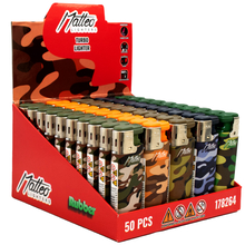 Turbo Lighter 178264 Matteo Rubberized Camouflage