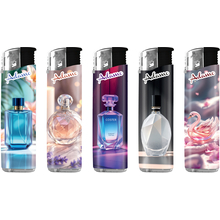 Electronic Lighter 187418 Adamo Design label Slim Elegant