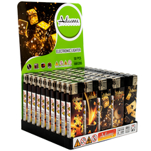 Electronic Lighter 1881285 Adamo Design label Gold casino