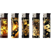 Electronic Lighter 1881285 Adamo Design label Gold casino