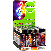 Electronic Lighter 189433 Adamo Design label Skinny Music