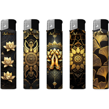 Electronic Lighter 189441 Adamo Design label Skinny Zen