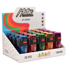 Jet Öngyújtó 198400 Matteo Cleveland TC Neon