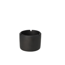 Ashtray A402012 Ceramic Black 8,5 cm