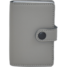 Cigarettatárca A801460 Angelo Fém Szürke Bőr Kártyatartóval