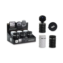 Ashtray GA322 Car ashtray LED Black and White