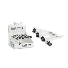 Üveg pipa GP1002 átlátszó