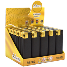 Electronic Lighter 125000 Adamo HC Gold cap