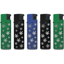 Jet Öngyújtó 146300 Matteo Fémtokos Belső LED Füves