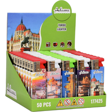 Vihar Öngyújtó 177425 Adamo Vegyes mintás Budapest