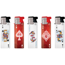 Turbo Lighter 177432 Adamo Design label Poker