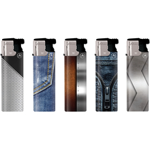 Turbo Lighter 177434 Adamo Design label Texture