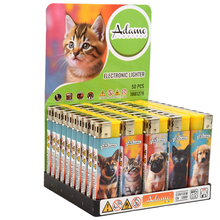 Elektromos Öngyújtó 1881279 Adamo Vegyes mintás Cicák&Kutyák