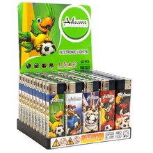 Elektromos Öngyújtó 1881337 Adamo Vegyes mintás Foci állatok