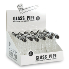 Glass pipe GP1010 TC with Twisted tube