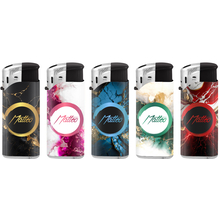Electronic Lighter 112026 Matteo Design label Mini Marble