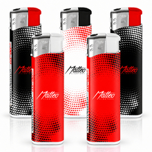 Electronic Lighter 131212 Matteo Soft Touch Dots