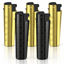 Jet Lighter 153003 Matteo Tower XL Gold black poker