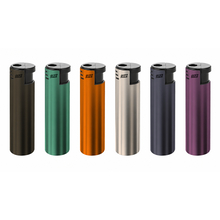 Jet Lighter 153200 RIZZ Round Metal case Hunter